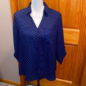 Fortune + Ivy Christelle Button Down Blouse